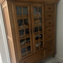 Solid Wood Armoire