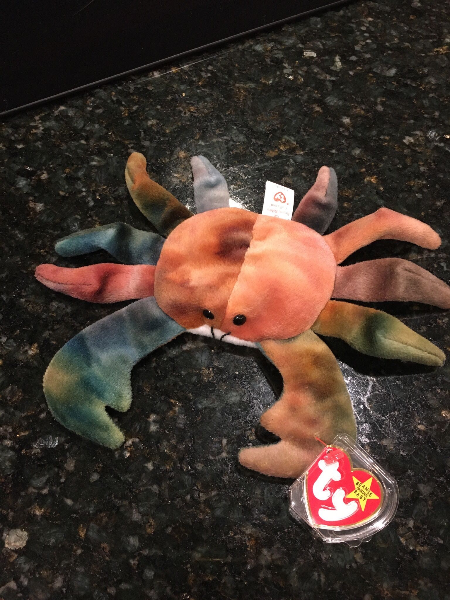 Rare “Claude The Crab” TY Beanie Original Beanie Baby… Best offer