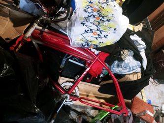 Western bike frame