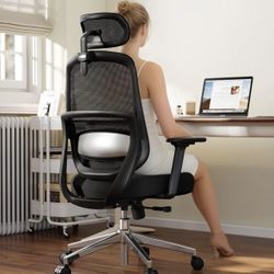 Brand New in box Ergonomic Office Chair High Back Desk Chair with 3D Lumbar Support - Black