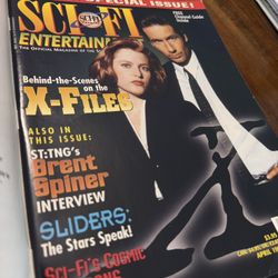 Sci-Fi Entertainment Magazine - X-Files Cover - April 1997