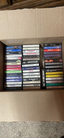 Box of random cassettes