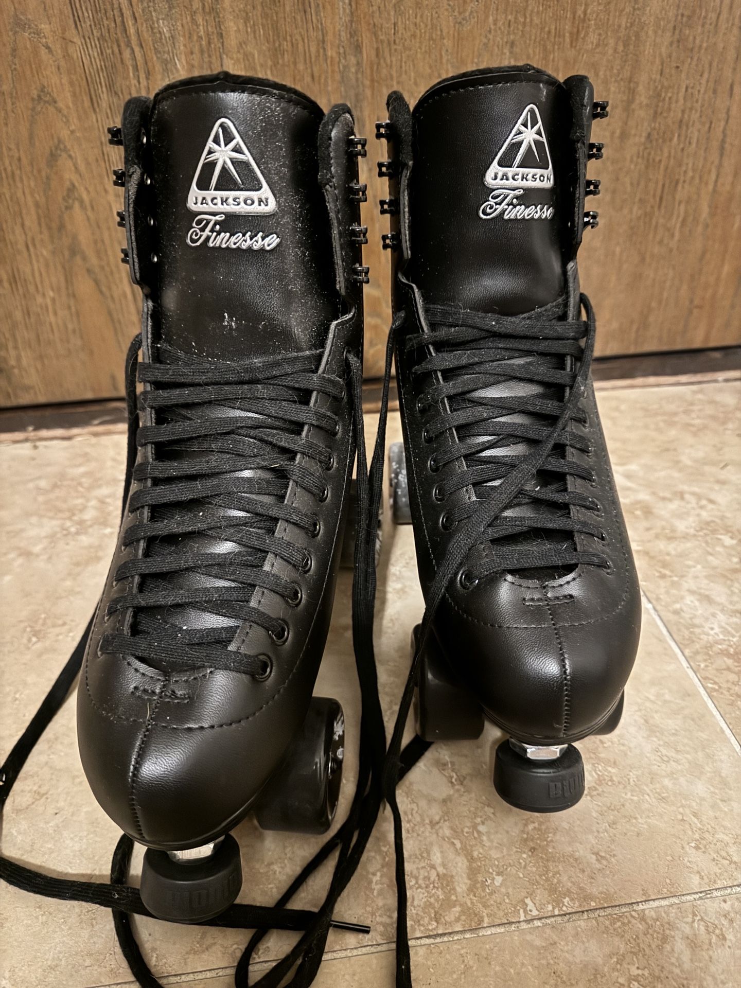 Men’s Jackson Finesse Roller Skates, Size 11, Black