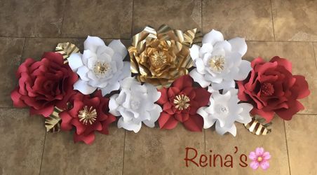Flores de papel/paper flowers