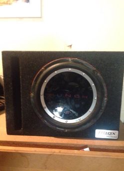 10" subwoofer
