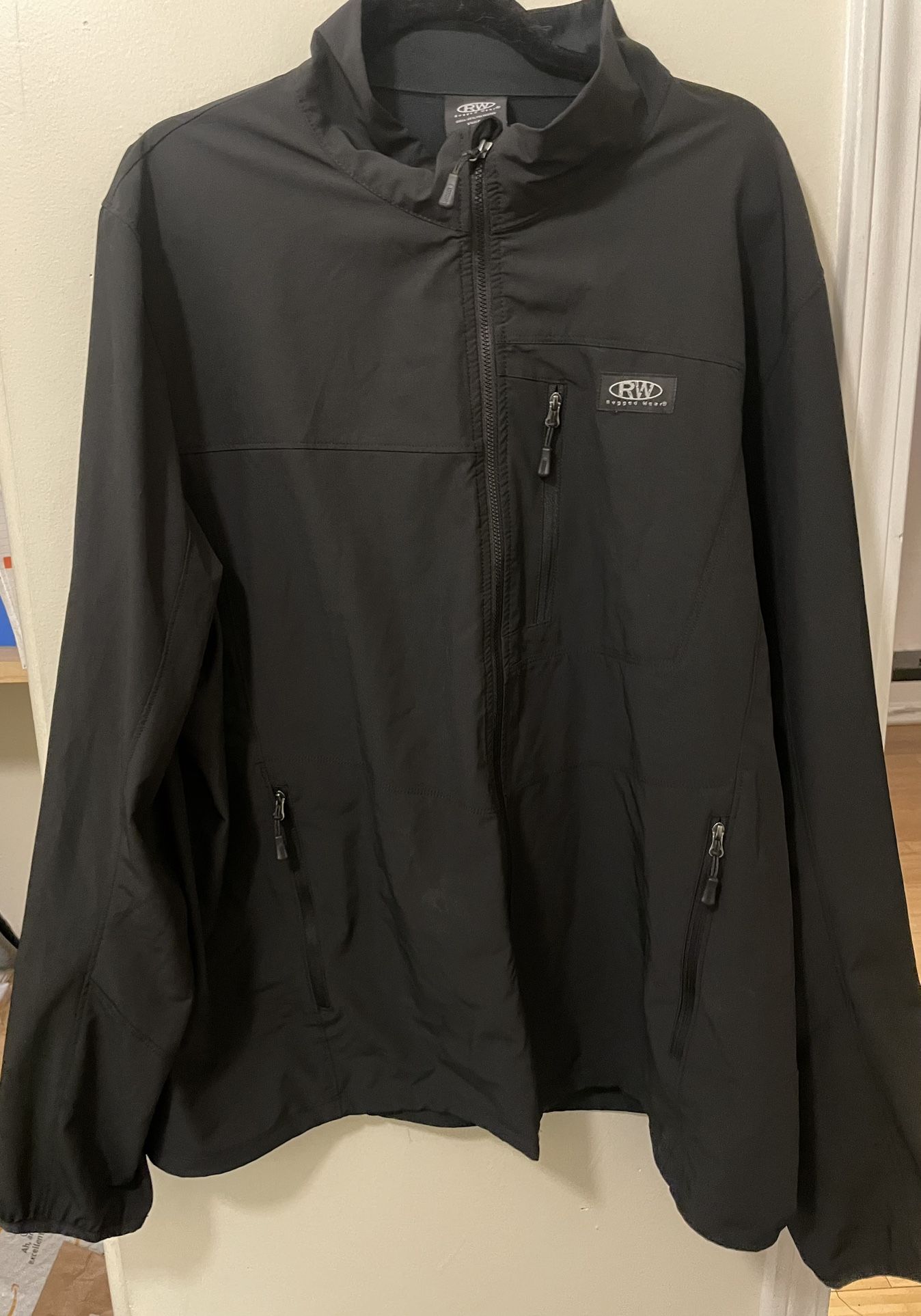RUGGED WEAR SIZE 2XL WINDBREAKER