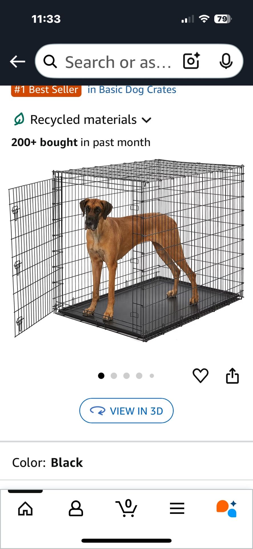 Extra Large Dog Crate