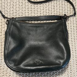 Coach Dark Green Leather Purse 