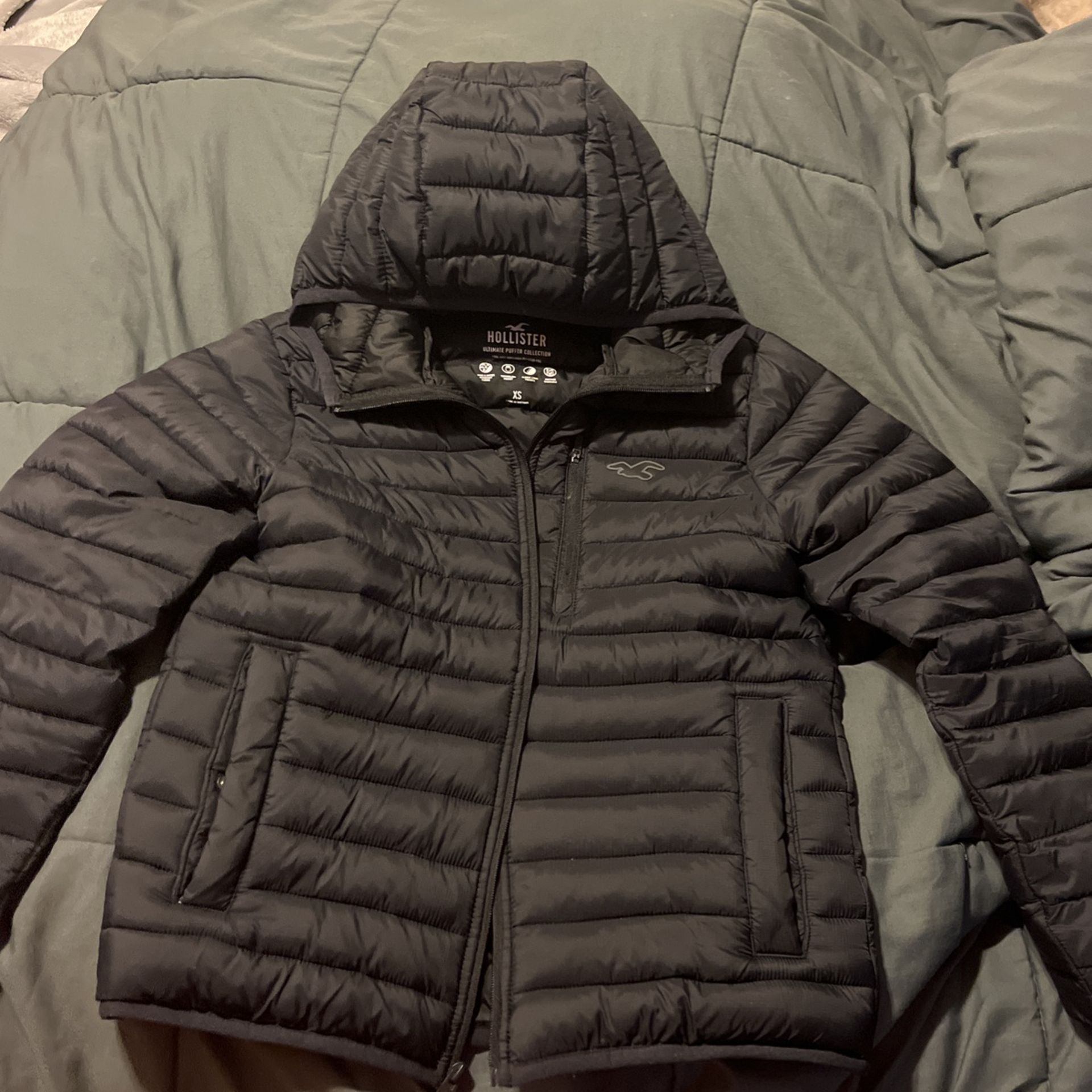 Winter Jacket (hollister) (black)