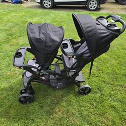 Baby Trend Sit And Stand Double Stroller 