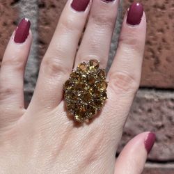  Citrine Ring 