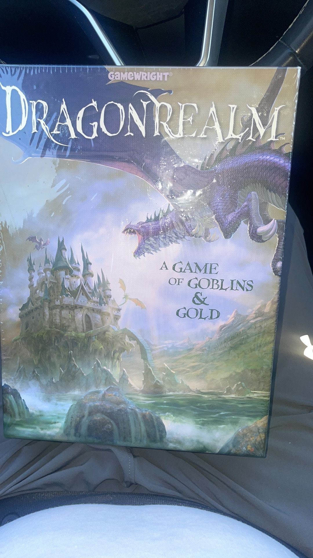 DRAGONREALM Board Game Strategy Family Dragon Gamewright - 2019 - New Sealed
