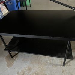 Black coffee table