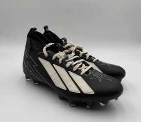 adidas Adizero Electric+ II Rodeo Jq3182 Football Cleats Black White