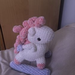 Crochet unicorn