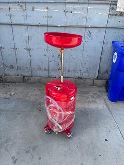 XtremepowerUS 20 Gallon Portable Used Oil Change Tank