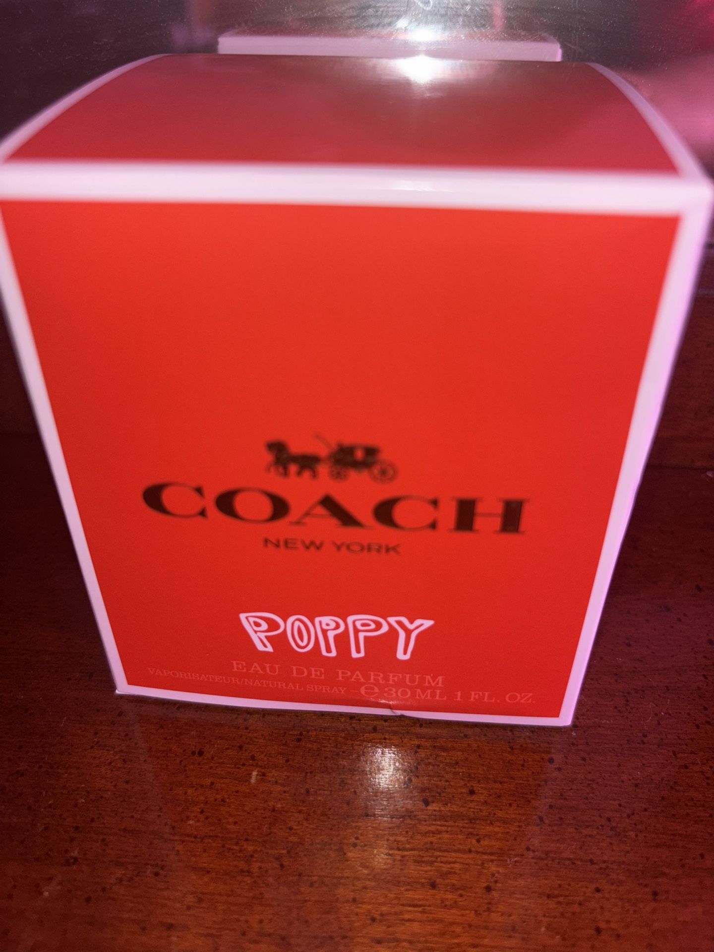 Coach New York poppy Eau de Parfum 1 Fl Oz