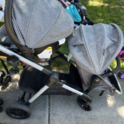 Even Flow Expand Double Stroller 