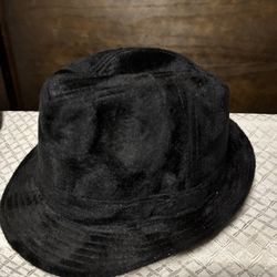 Black Fur Ladies Hat