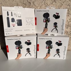 New GorillaPod Creator Kit JOBY - Video - Vlog - Podcast - Events - Wedding 