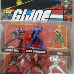 G.I Joe Metals Figures Sealed 