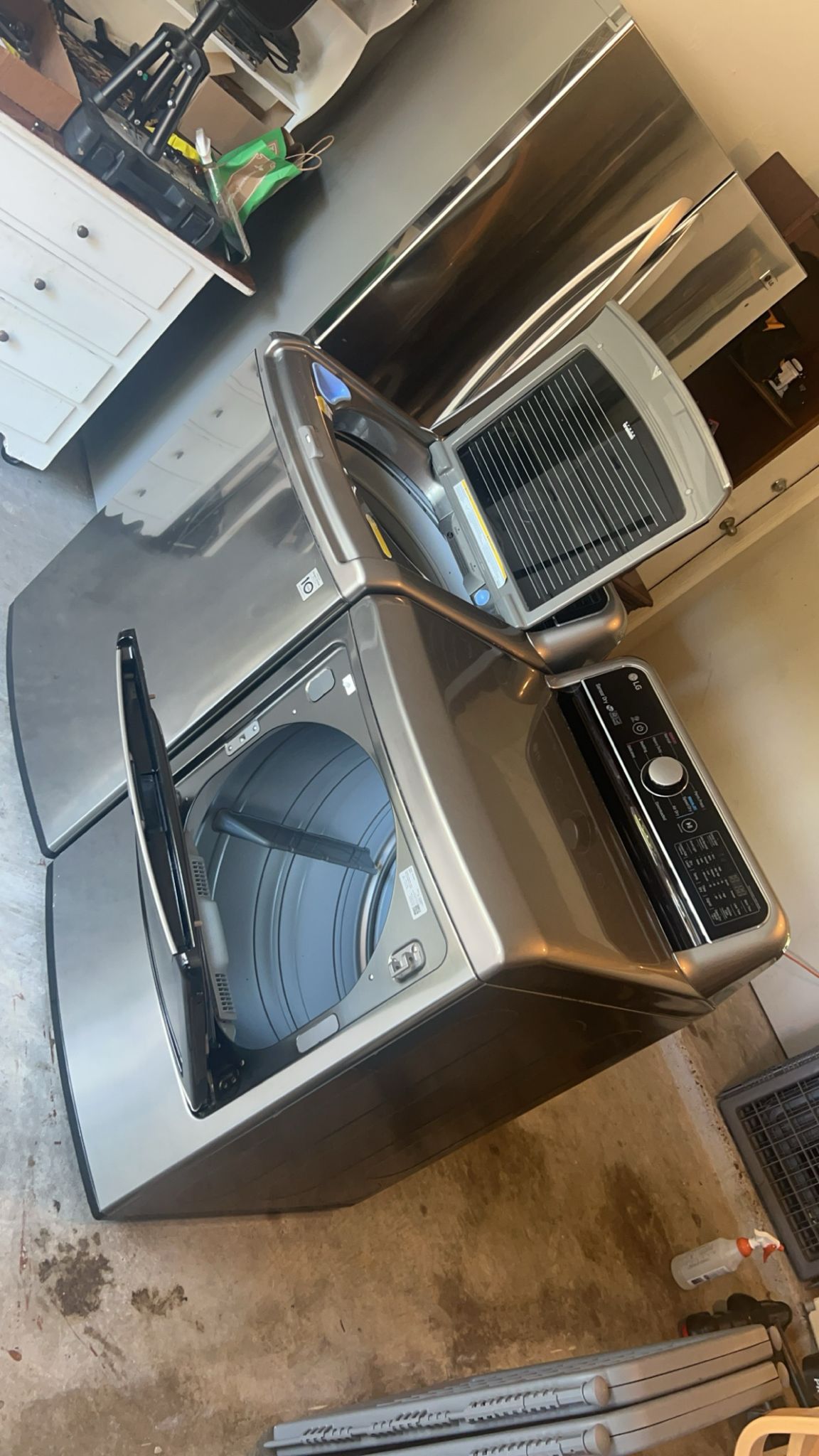 LG Smart Washer/Dryer Electric Set ($1,200)