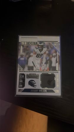 Johnny Wilson Panini Contenders Rookie RC Football Card