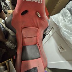 Recaro Seats Pair Need To Be Reupholster But Shells Are Great Condition 