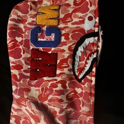 Pink Bape Hoodie 