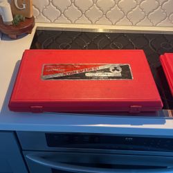 Snap On 76 Piece Tap &Die Set Used 