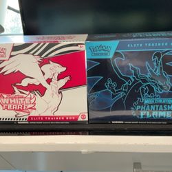 Pokemon Etb Booster Bundles White Flare And Phantasmal Flames