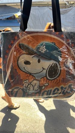 Snoopy tote bag !! Double sided