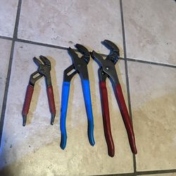 Three Pliers Set