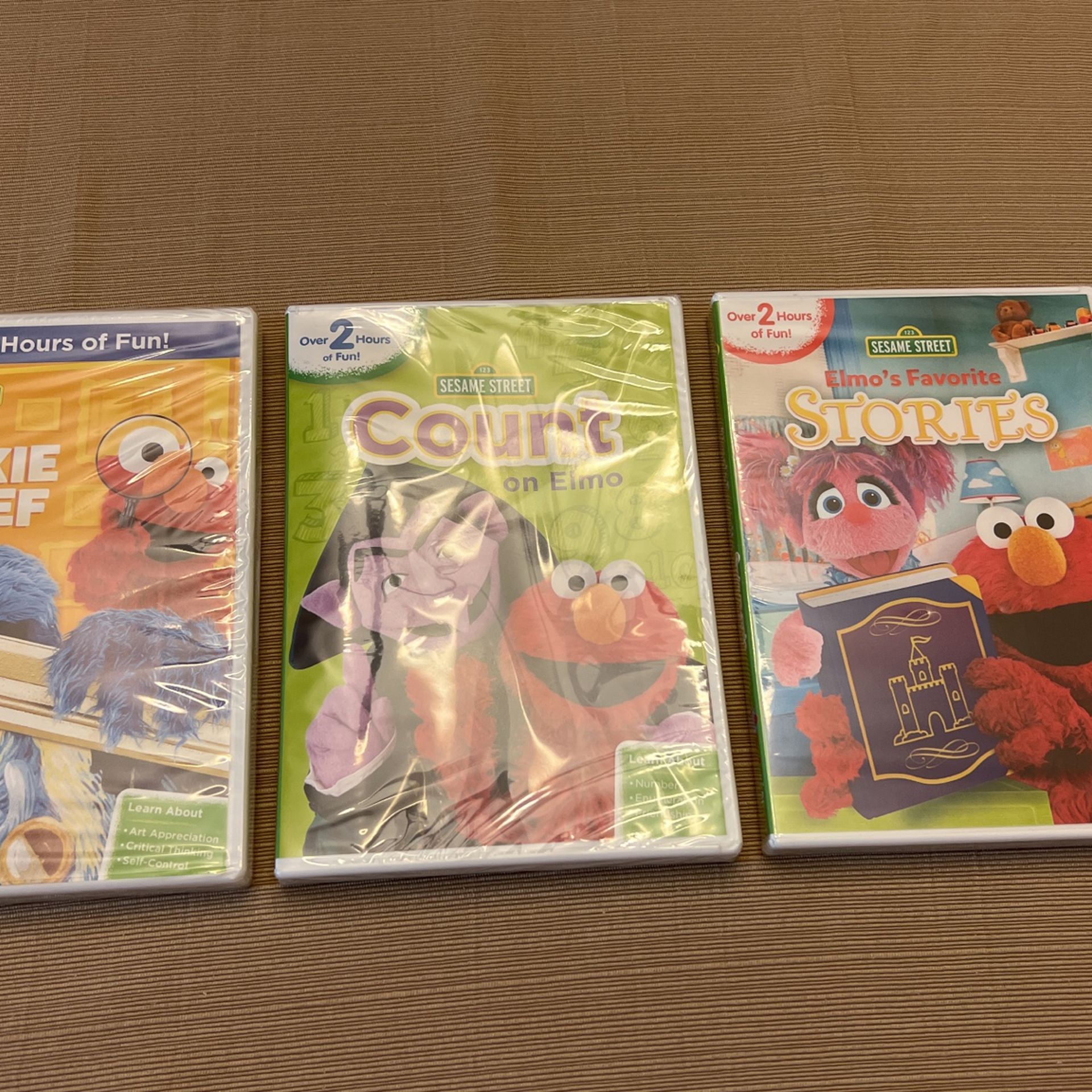 Sesame Street DVDS