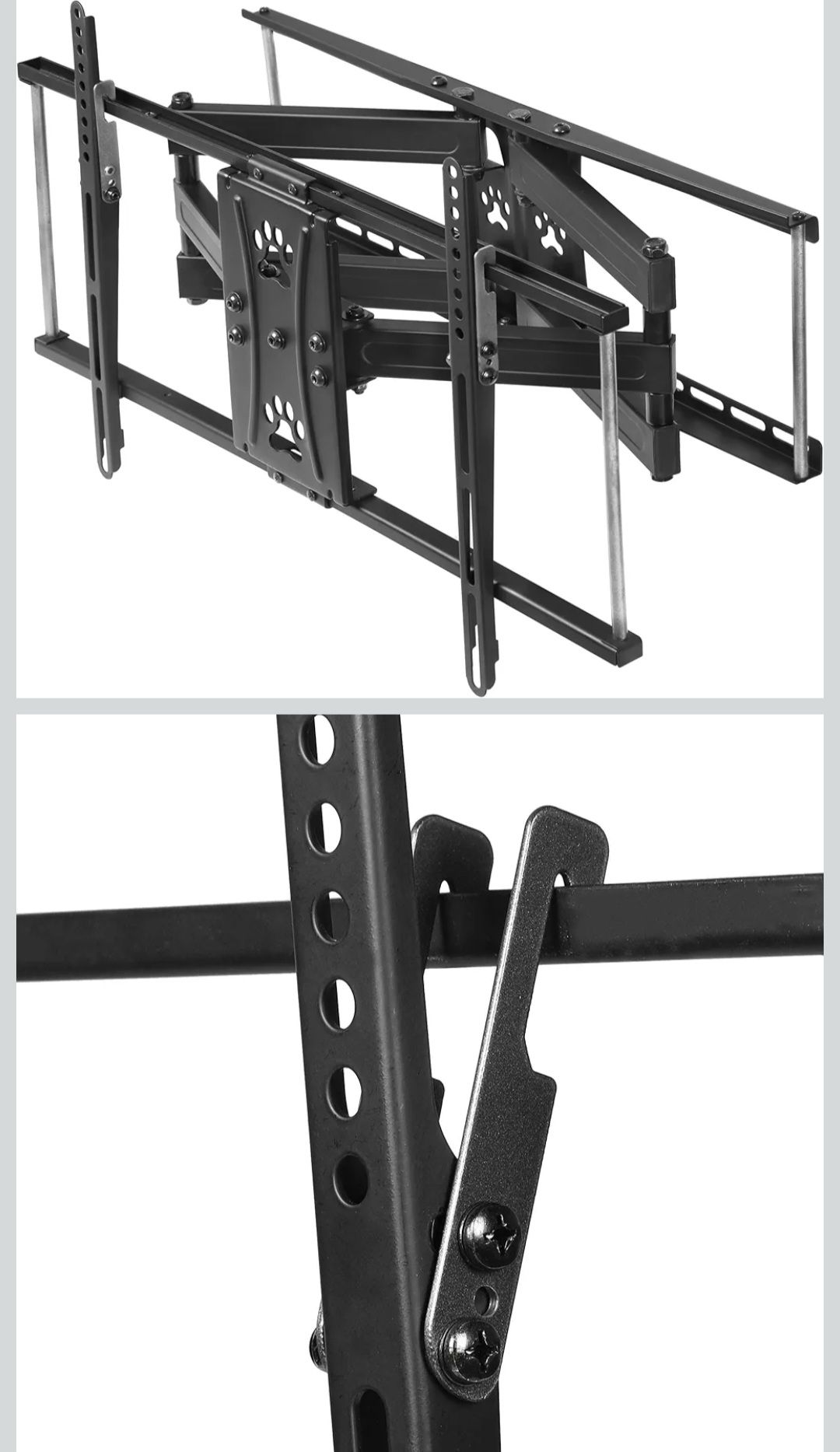 NIB Articulating Dual Arms TV Wall Mount