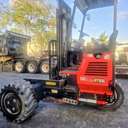 2014 PALFINGER GT55 PIGGYBACK MOUNT FORKLIFT DIESEL W/ 5.500 LBS CAPACITY