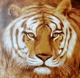 Tiger canvas