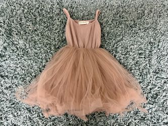 Pretty Baby Dress With Tulle- 12-18 Months