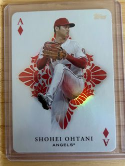 Shohei Ohtani topps card