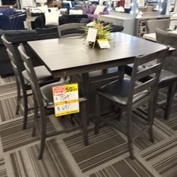 6pc Pub Dining Room Set