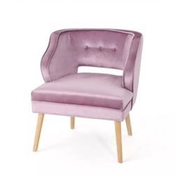 Light Lavender Accent Chair 