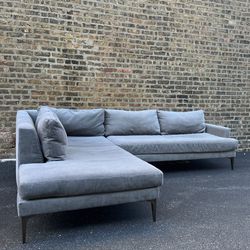 West Elm Andes Sectional Sofa 