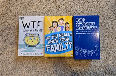 Kids/family card games