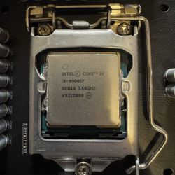 Intel i9-990kf + Working Motherboard