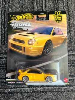 Hot Wheels Yellow Subaru Impreza WRX – Brand New | Thrill Climbers