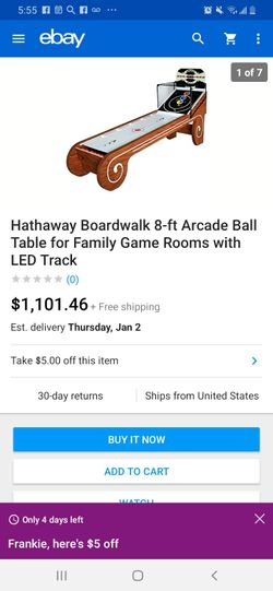 Brand new still in box ski ball arcade game