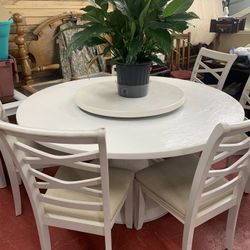 Table Set With 6 Chairs 