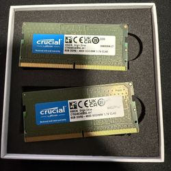 Crucial 16GB (X2 8GB) Sodimm RAM
