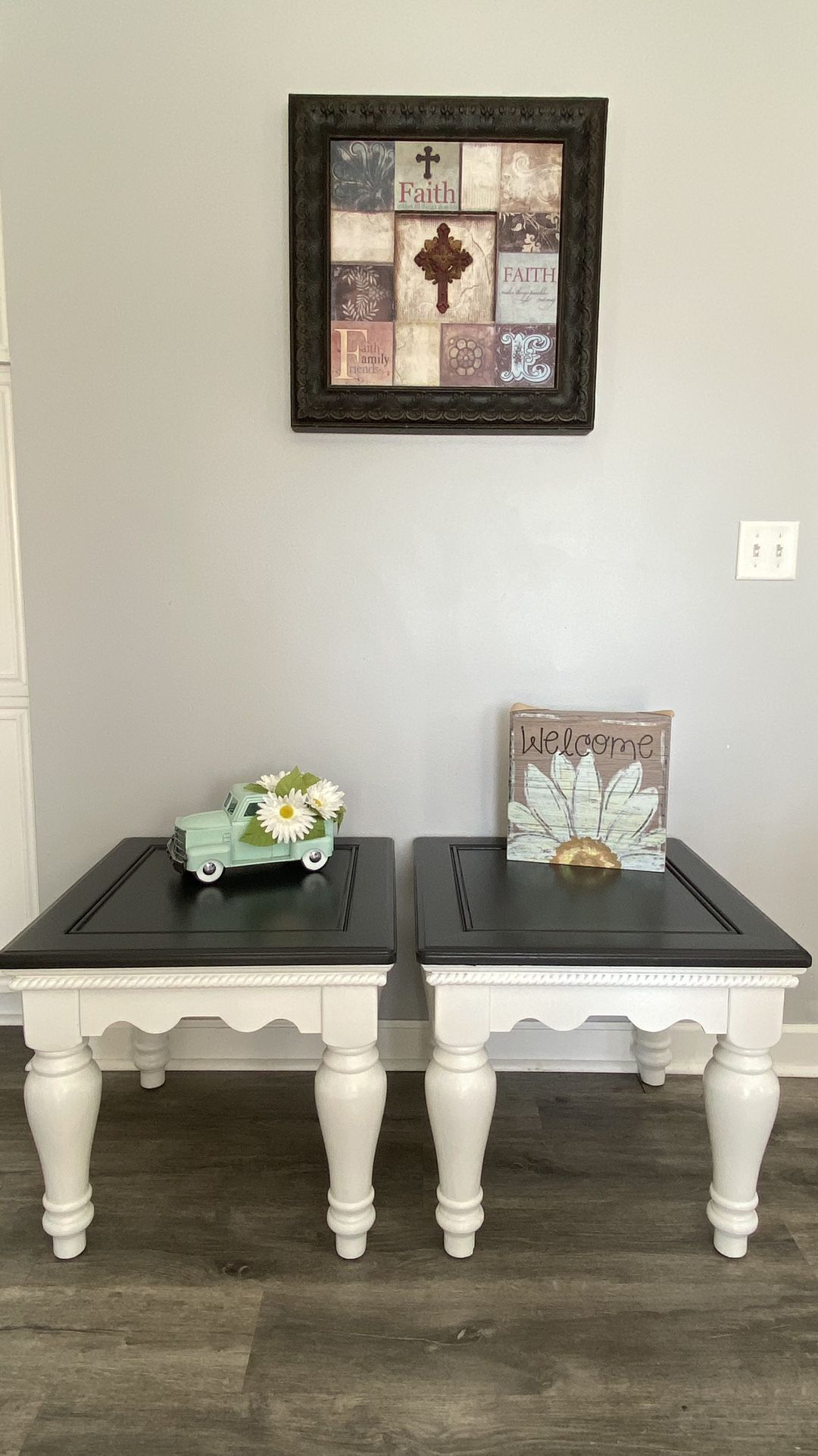 2 Refinished End Tables