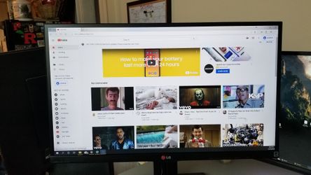 27" IPS monitor LG. 27EA63.